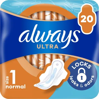 Прокладки гігієнічні Always Ultra Day Normal, 4 краплі, 1 розмір, 20 шт