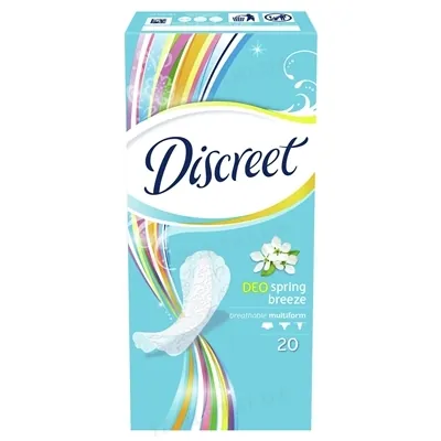 Прокладки щоденні Discreet Spring Breeze Deo Multiform, 20 шт
