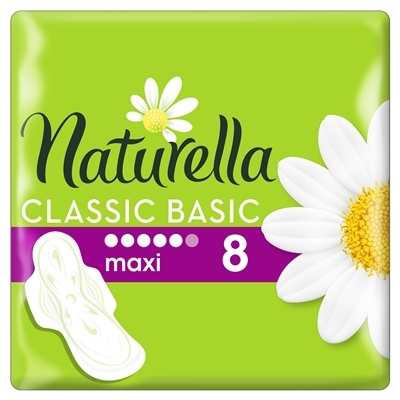 Прокладки гигиенические Naturella Classic Basic Maxi 5 капель, 8 шт