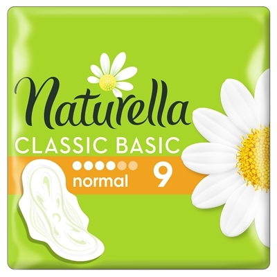 Гигиенические прокладки Naturella Classic Basic Normal 4 капли, 9 шт