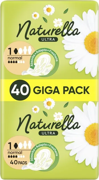 Прокладки гігієнічні Naturella Ultra Normal 4 краплі, 40 шт