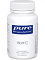 Залізо та вітамін С Pure Encapsulations Iron-C, 60 капсул