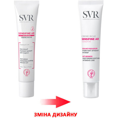 Крем для лица SVR Sensifine AR Riche интенсивный увлажняющий и терморегулирующий, 40 мл