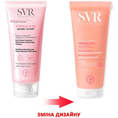 Бальзам SVR Topialyse для лица и тела, очищающий , 200 мл