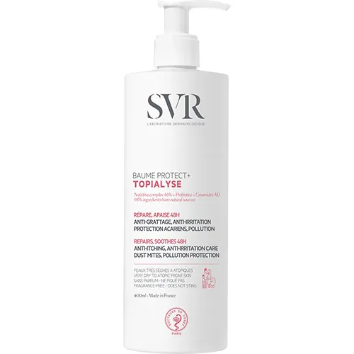 Бальзам SVR Topialyse Protect+ захисний для обличчя та тіла, 400 мл