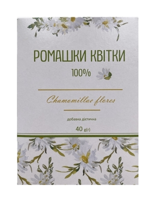 Ромашки цветы 100%, 40 г