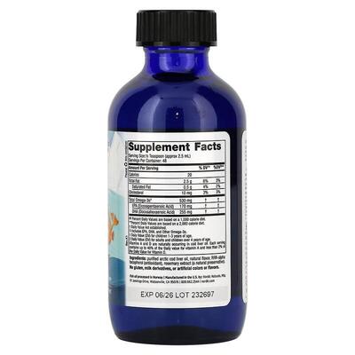 Рыбий жир для детей Nordic Naturals Children's DHA 530 мг, клубника, 119 мл