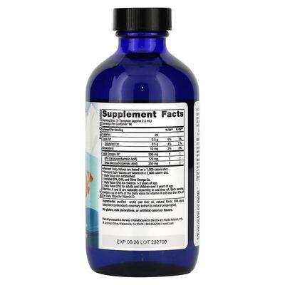 Рыбий жир для детей Nordic Naturals Children's DHA 530 мг, клубника, 237 мл