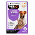 Таблетки успокаивающие VetIQ Serene Calming для гиперактивных, нервных собак и кошек, 30 штук