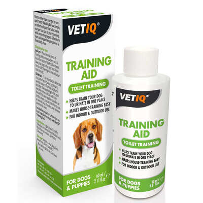 Жидкость VetIQ Training Aid для приучения щенков и собак к туалету, 60 мл