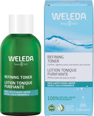 Тонік для обличчя Weleda зволожувальний для нормалізації pH і звуження пор, 150 мл