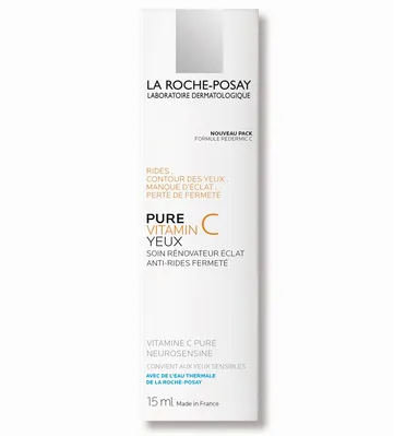 Догляд для контуру очей La Roche-Posay Pure Vitamin C антивіковий, 15 мл
