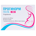 Прогинорм геста капсулы вагин. мягк. по 200 мг №30 (15х2)