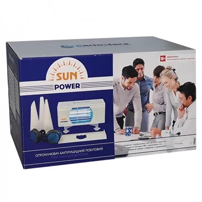 Опромінювач бактерицидний побутовий BactoSfera SUN power Сонечко ОББ-9