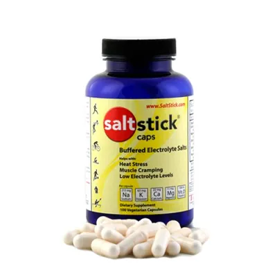 Сольові таблетки Salt Stick Caps Buffered Electrolyte Salts, 100 капсул
