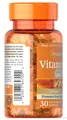 Вітамін К2 Puritan's Pride Vitamin K-2 (MenaQ7) 100 мкг, 30 гелевих капсул