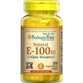 Вітамін Е Puritan's Pride Vitamin E-100 IU (67 мг) 100% Naturally Sourced, 100 гелевих капсул