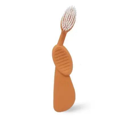 Зубная щетка Radius Flex Right Hand для правши, мягкая, оранжевая