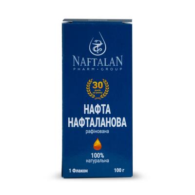 Нефть нафталановая Naftalan Pharm Group рафинированная, 100 г