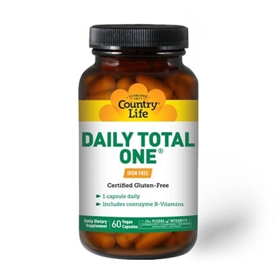 Витаминно-минеральный комплекс Country Life Daily Total One, без железа капсулы №60