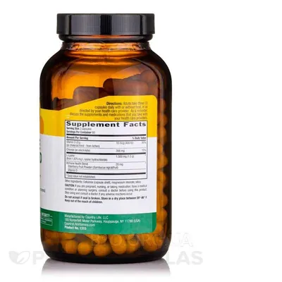 L-лізин адванс Country Life L-Lysine Advanced 1500 мг, 180 капсул