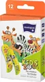 Набір пластирів медичних Mаtораt Kids Zoo бактерицидних, на полімерній основі, 12 штук