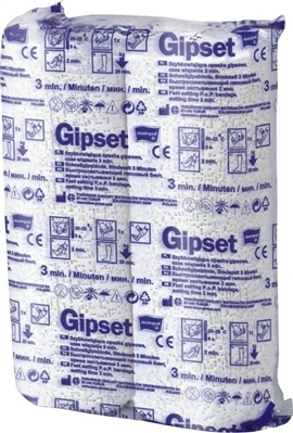 Бинт гипсовый Matopat Gipset 3 минуты, 15 см х 3 м, 2 штуки