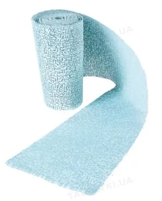 Бинт гіпсовий Matopat Gipset 3 хвилини, 15 см x 3 м, блакитний, 2 штуки