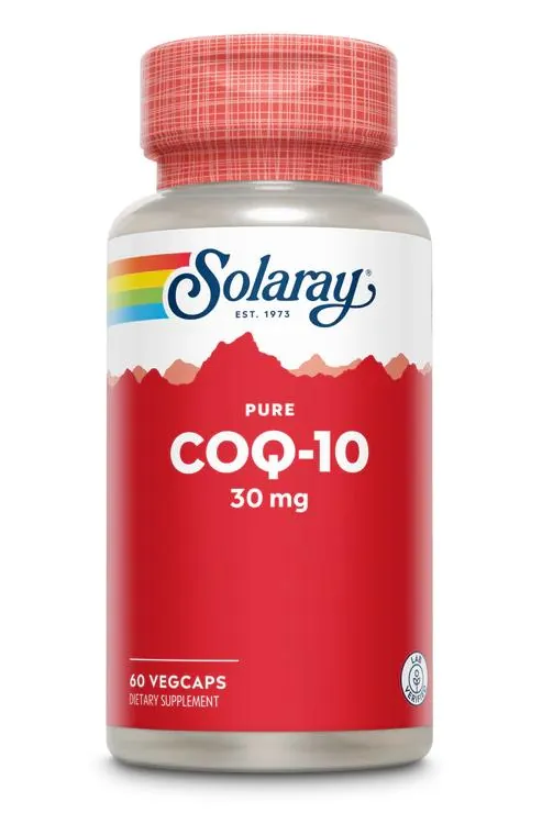 Коензим Q10 Solaray Pure CoQ-10 30 мг, 60 капсул