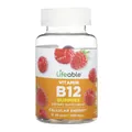 Вітамін B12 Lifeable Vitamin B12 зі смаком малини, 60 жувальних цукерок