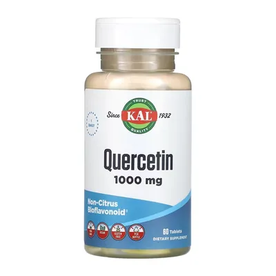 Кверцетин KAL Quercetin 1000 мг, 60 таблеток