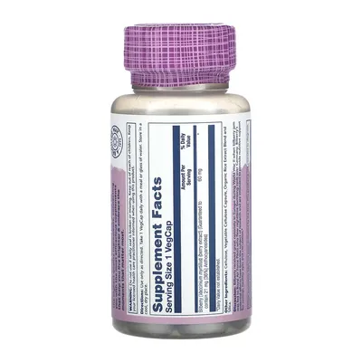 Чорниці екстракт Solaray Bilberry Berry Extract 60 мг, 60 вегетаріанських капсул