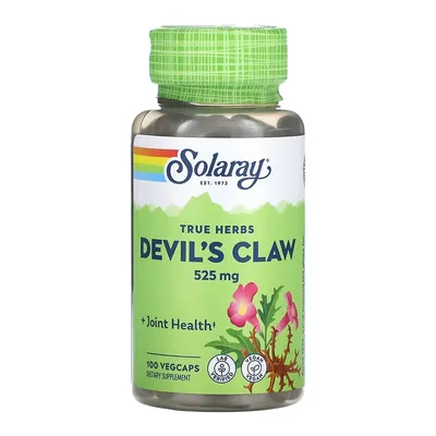 Кіготь диявола Solaray Devil's Claw Root 525 мг, 100 вегетаріанських капсул