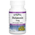 Мелатонин Natural Factors Stress-Relax Melatonin 3 мг, 90 жевательных таблеток