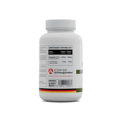 Ашваганда MST Nutrition Ashwagandha KSM-66 320 мг, 120 капсул
