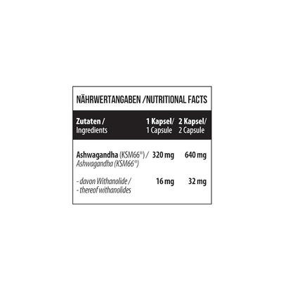 Ашваганда MST Nutrition Ashwagandha KSM-66 320 мг, 120 капсул