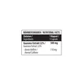 Гуарана 22% MST Nutrition Guarana 22% 500 мг, 120 капсул