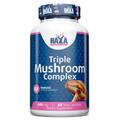 Тройной грибной комплекс Haya Labs Triple Mushroom Complex 600 мг, 60 веганских капсул