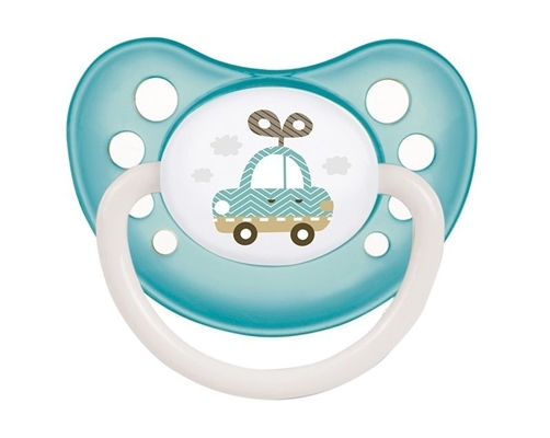 Пустышка силиконовая Canpol Babies Toys анатомическая 23/257_tur, 6-18 месяцев, 1 шт