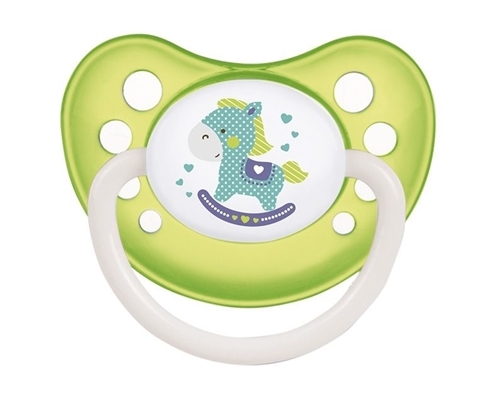 Пустышка силиконовая Canpol Babies Toys анатомическая 23/258_gre, 18+ месяцев, 1 шт