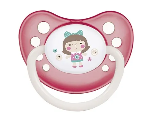 Пустушка силіконова Canpol Babies Toys анатомічна 23/258_pin,  18+  місяців, 1 шт