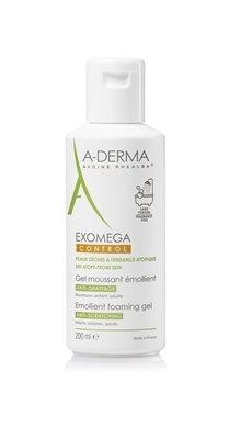 Гель для душа A-Derma Exomega Control смягчающий, 200 мл