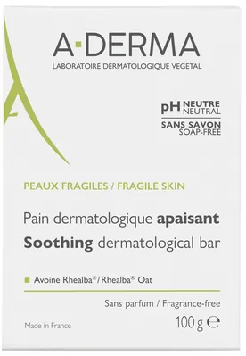 Мило A-Derma дерматологічне, 100 г