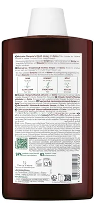 Шампунь Klorane Quinine Хінін зміцнюючий та стимулюючий, 400 мл