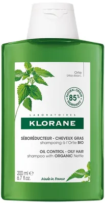 Шампунь Klorane Ortie Кропива для жирного волосся, 200 мл
