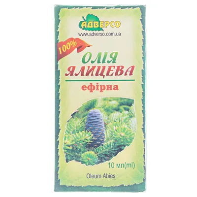 Олія ефірна Адверсо ялицева, 10 мл