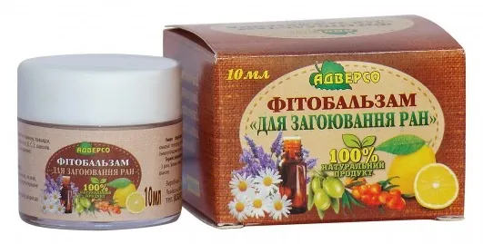 Фітобальзам Адверсо "Для загоювання ран", 10 мл