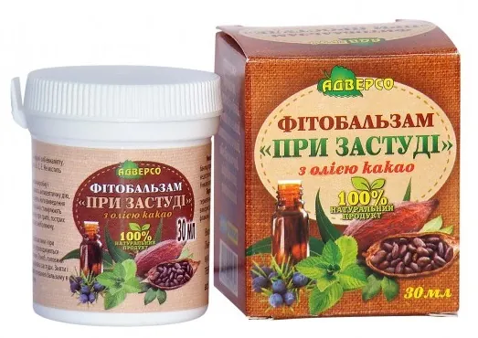 Фітобальзам Адверсо "При застуді", 30 мл