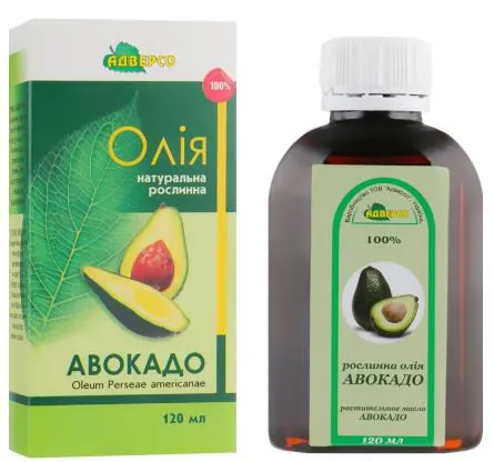 Рослинна олія Адверсо авокадо, 120 мл
