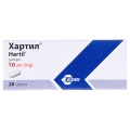 Хартил таблетки по 10 мг №28 (7х4)